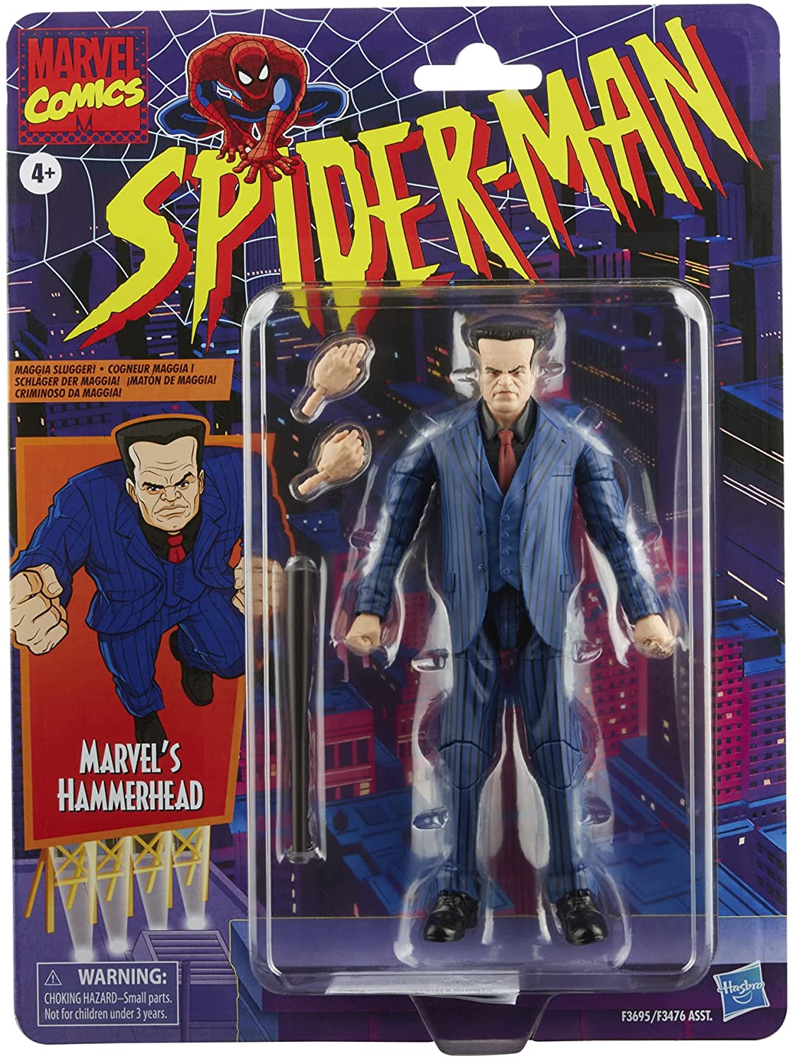 Marvel Legends Spider-Man Retro Card Hammerhead