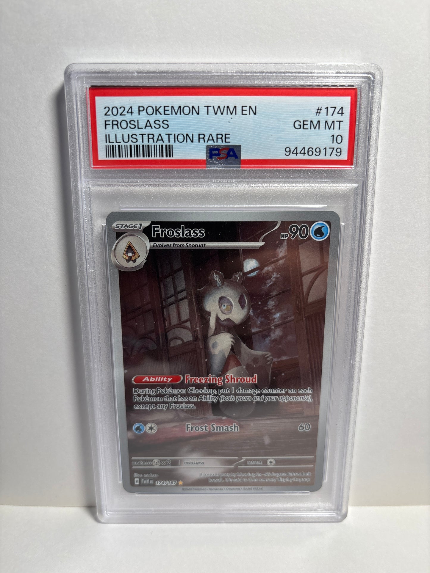 Pokemon Froslass 174/167 PSA 10