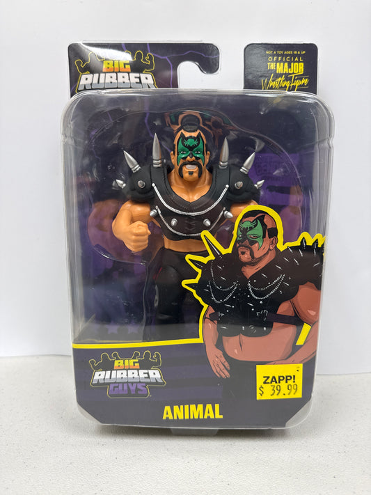 Major Wrestling Figure Podcast Big Rubber Guys Animal