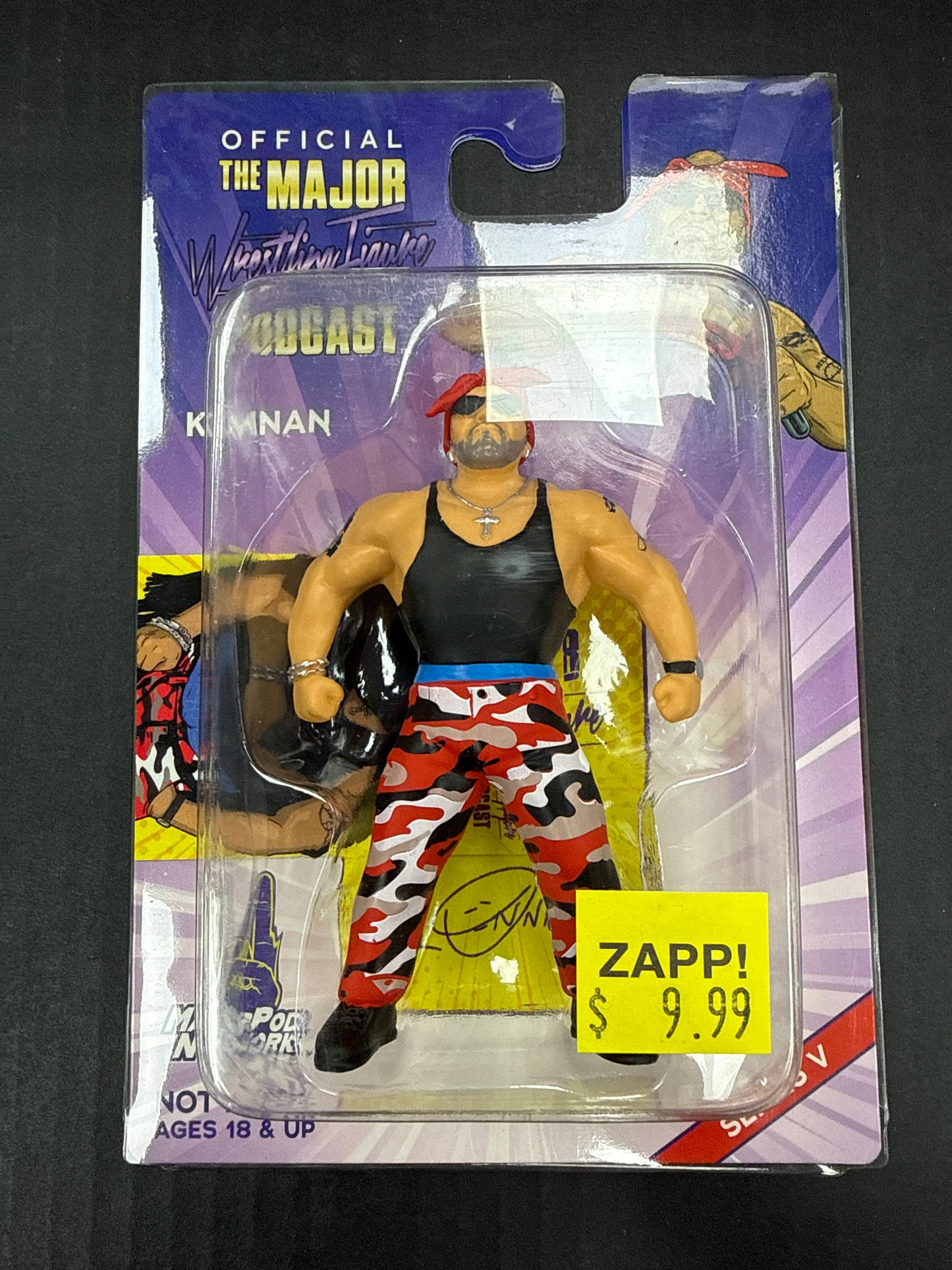 Major Wrestling Figure Podcast Major Bendies Konnan