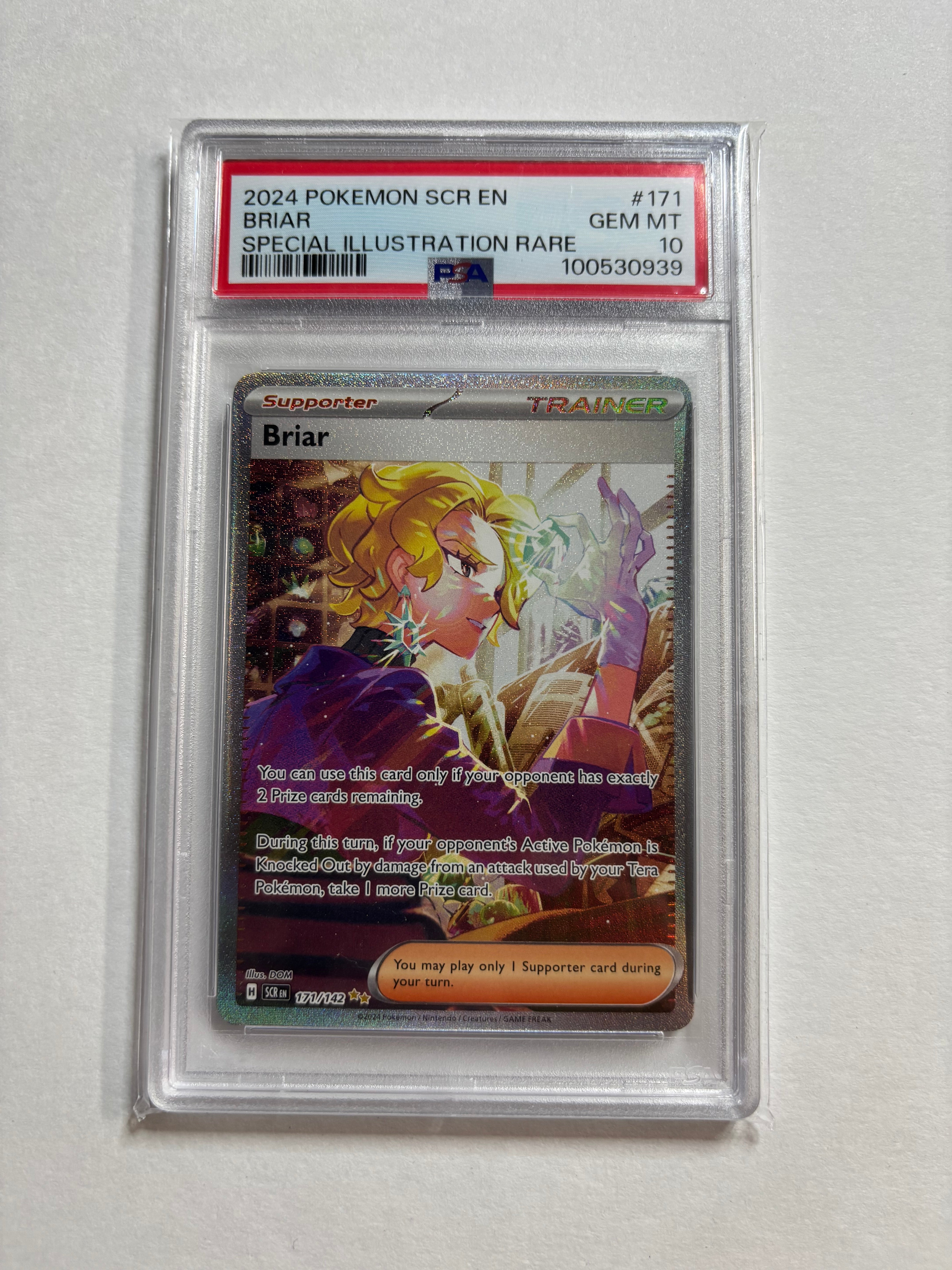 Pokemon Briar 171/142 PSA 10 – Zapp! Comics
