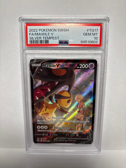 Pokemon Mawile V TG17/TG30 PSA 10