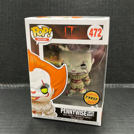 Funko Pop! Pennywise with Boat 472 Chase (Grade A)