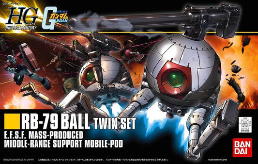 Bandai RB-79 Ball Twin Set HGUC 1/144 Gunpla Model Kit