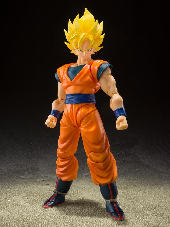 SH Figuarts Dragon Ball Z Super Saiyan Full Power Son Goku (Open Box/Complete)