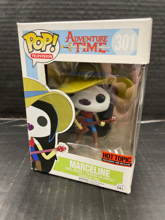 Funko Pop! Adventure Time Marceline 301 Hot Topic Exclusive Prerelease (Grade C)