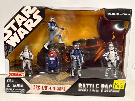 Star Wars Battle Packs ARC-170 Elite Squad