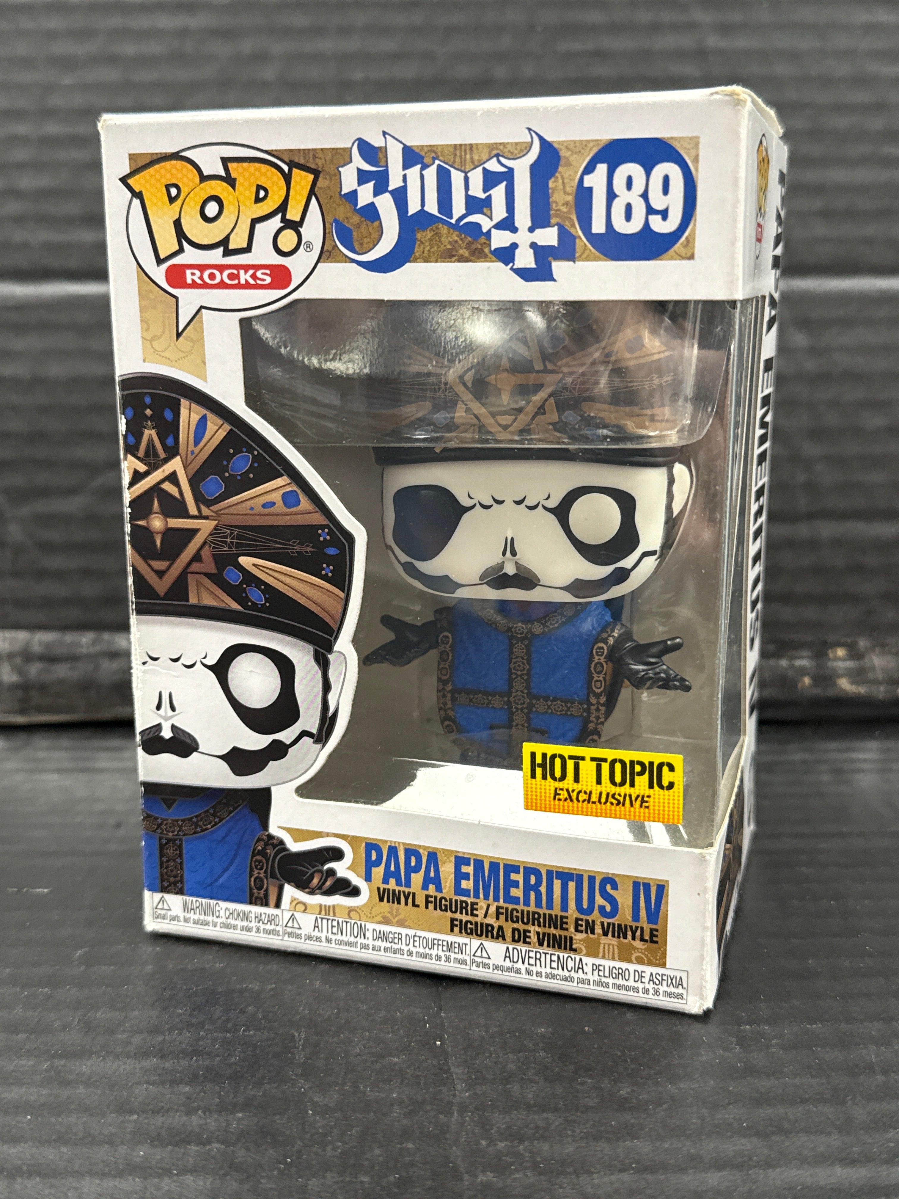 Funko Pop! Ghost Papa Emeritus IV (Grade D) – Zapp! Comics
