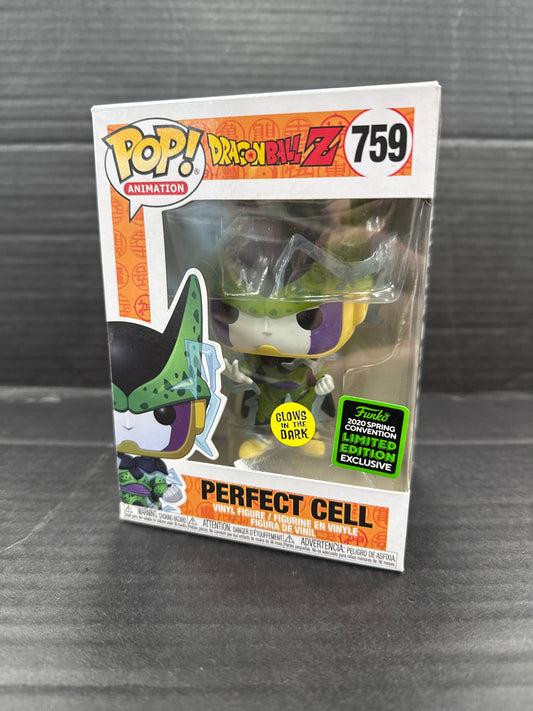 Funko Pop! Dragon Ball Z Perfect Cell 759 2020 Spring  Convention Exclusive (Grade A)