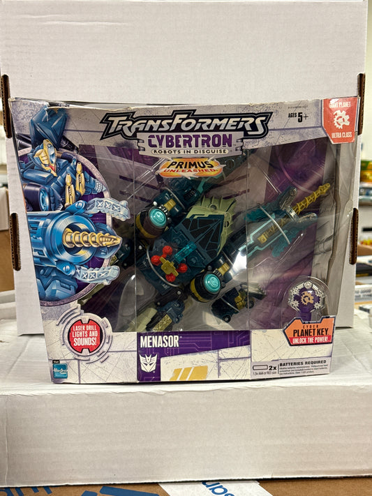 Transformers Cybertron Robots in Disguise Primus Unleashed Menasaur (Damaged Box)