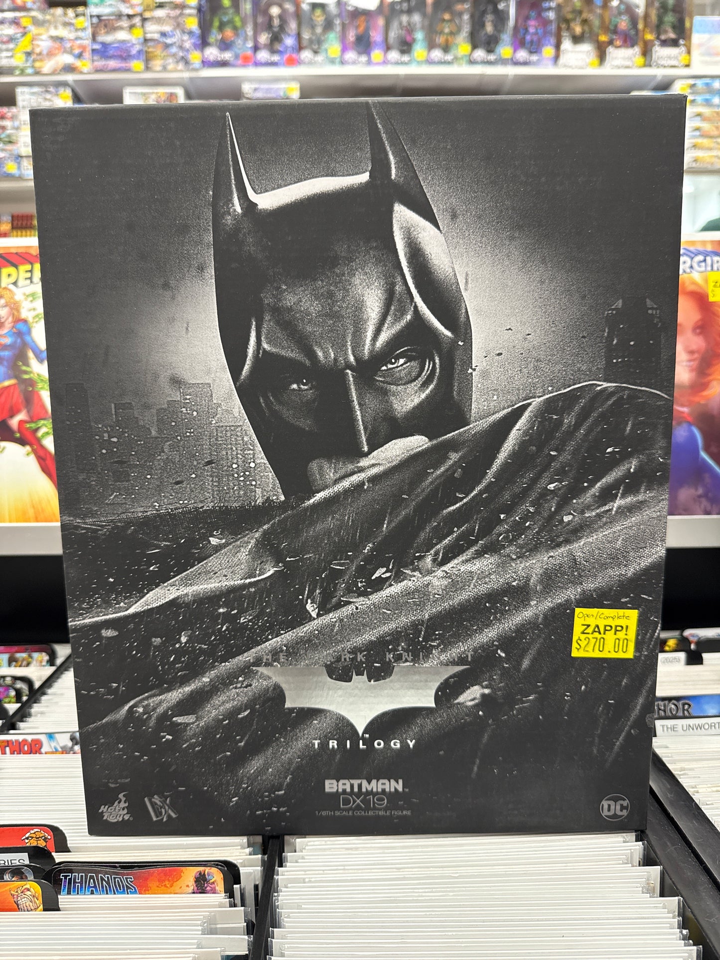 Hot Toys The Dark Knight Trilogy Batman DX19 1/6 Scale (Open Box/Complete)