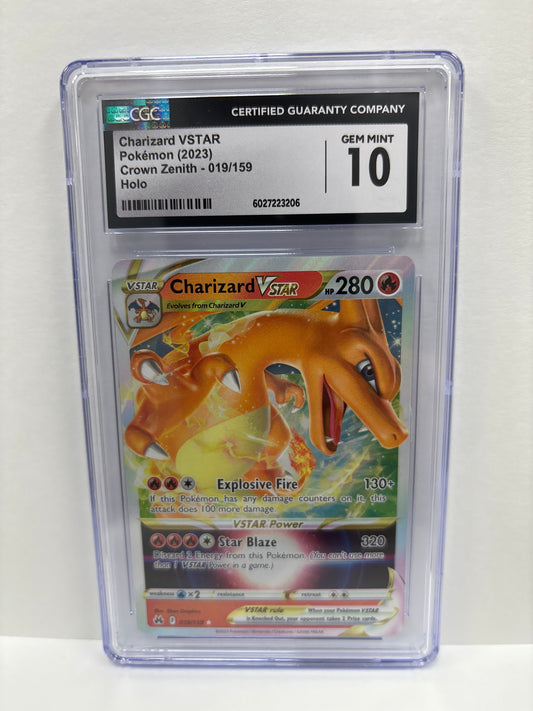 Pokemon Charizard VSTAR 019/159 CGC 10