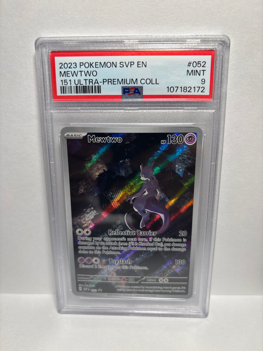 Pokemon Mewtwo 052 PSA 9