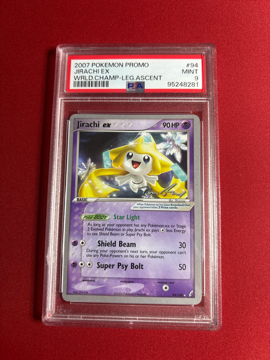 Pokemon Jirachi ex 94/100 World Championship Decks (2007) PSA 9