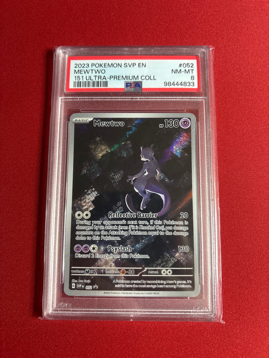 Pokemon Mewtwo 052 PSA 8