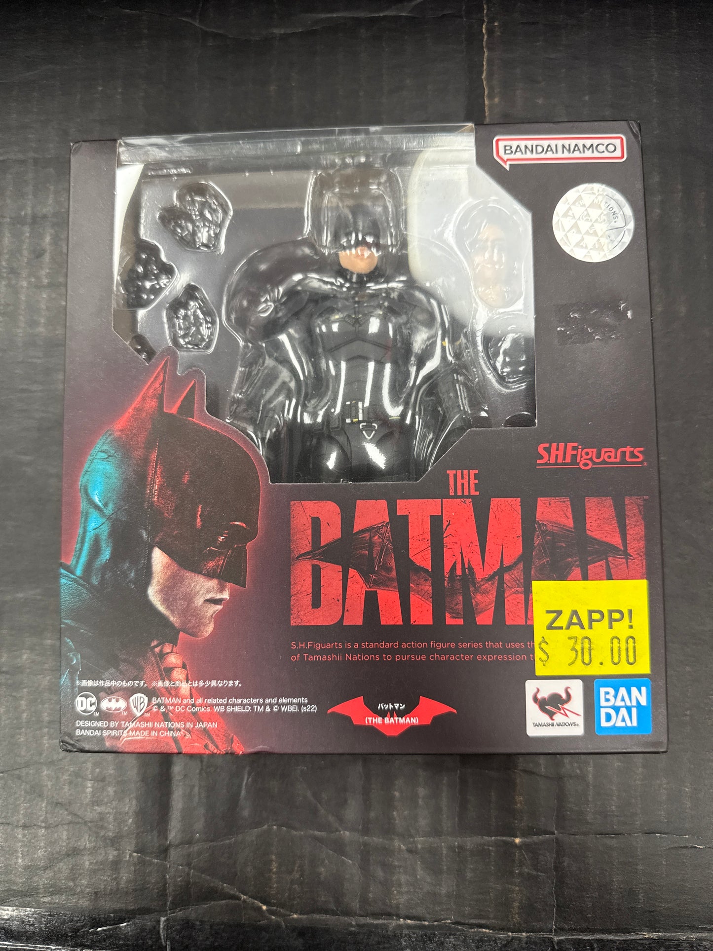 SH Figuarts The Batman 2022 (Open/Complete)