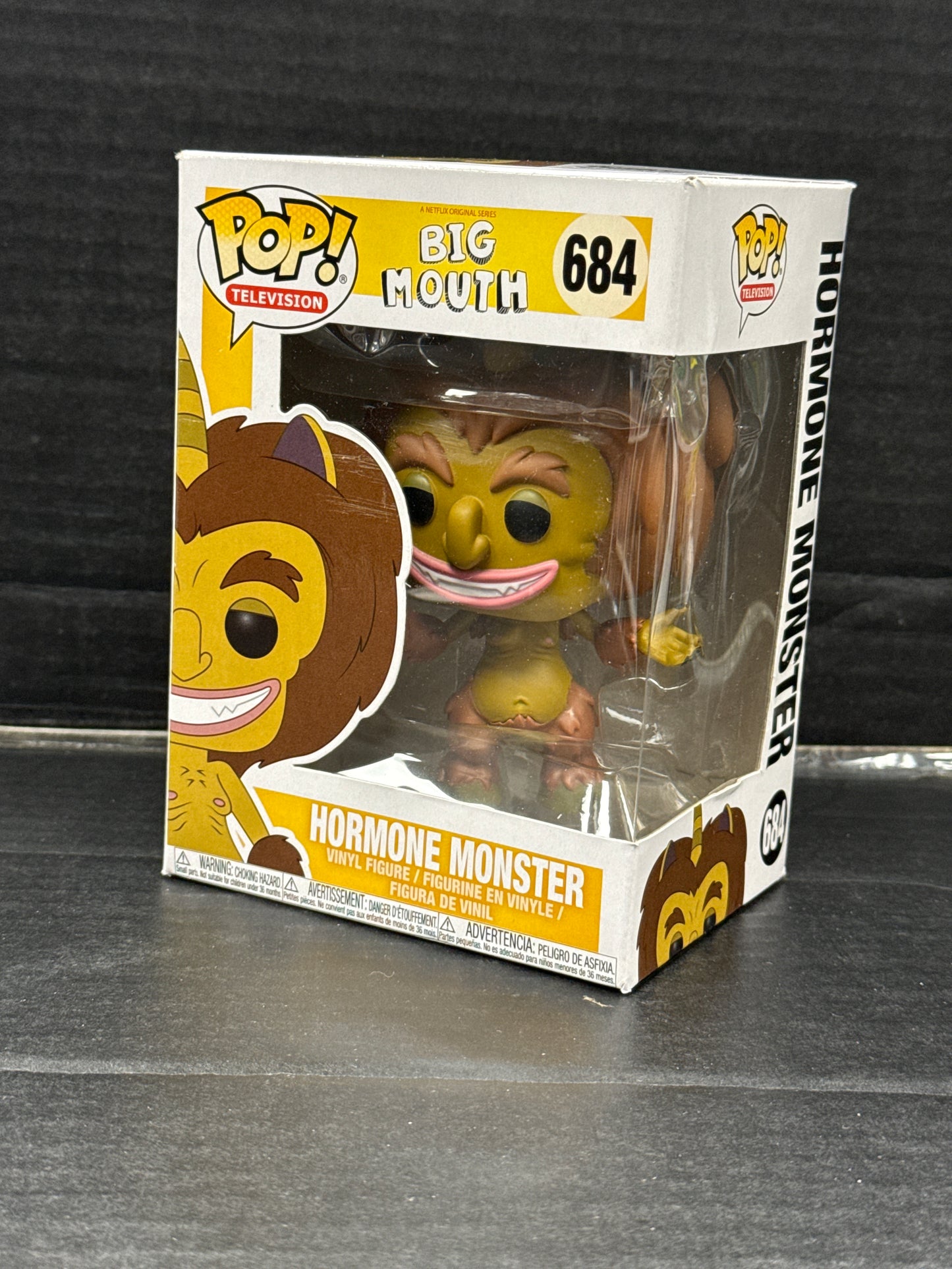 Funko Pop! Big Mouth Hormone Monster 684 (Grade B-)