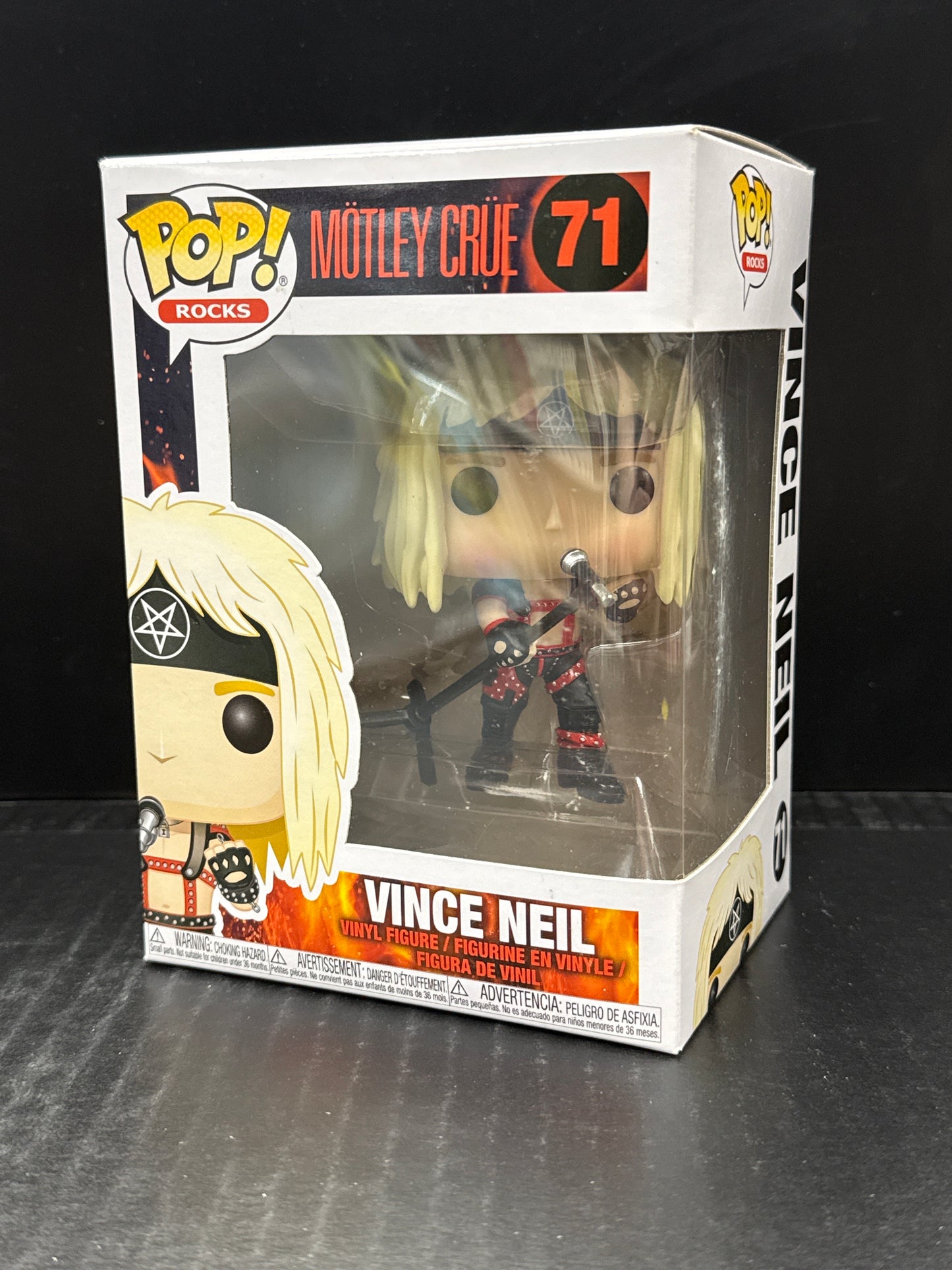 Funko Pop! Motley Crue Vince Neil (Grade A-)
