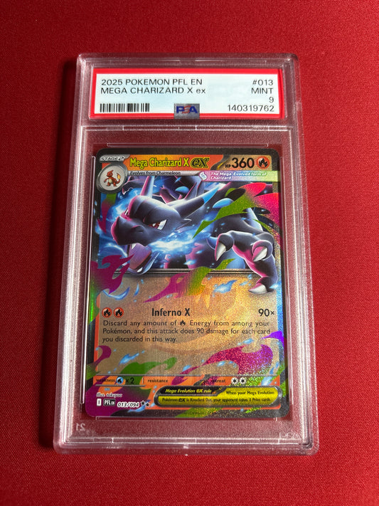 Pokemon Mega Charizard ex 013/094 PSA 9