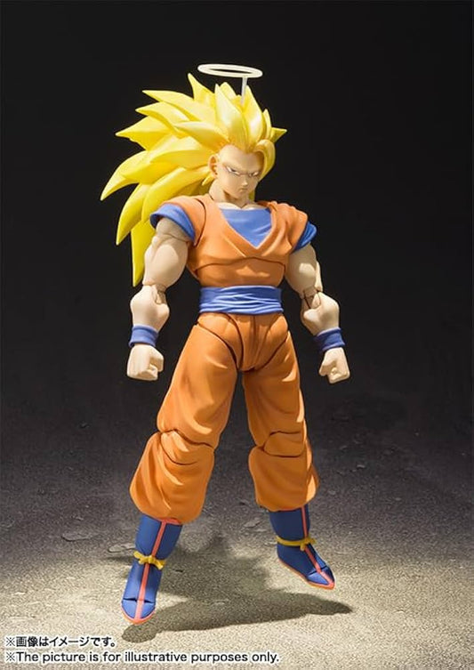 SH Figuarts Dragon Ball Z Super Saiyan 3 Goku (Open/Complete)