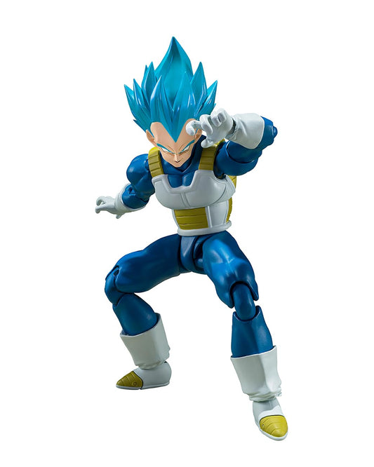 SH Figuarts Dragon Ball Super Super Saiyan God Super Saiyan Vegeta Unwavering Saiyan Pride (Open Box/Complete)