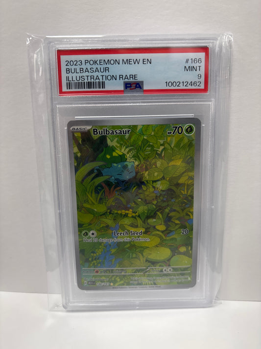 Pokemon Bulbasaur 166/165 PSA 9