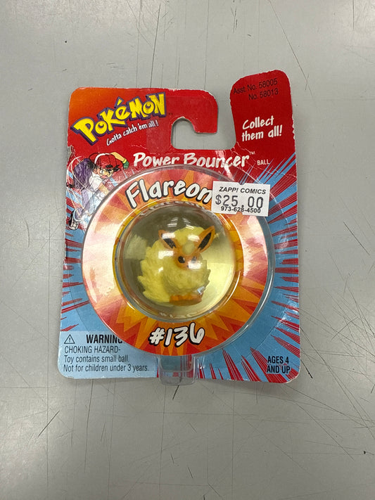 Pokémon Flareon Power Bouncer Vintage 1998 Hasbro