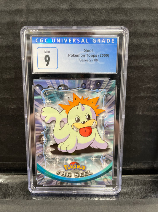 Pokémon Seel 86 Series 2 Topps CGC 9