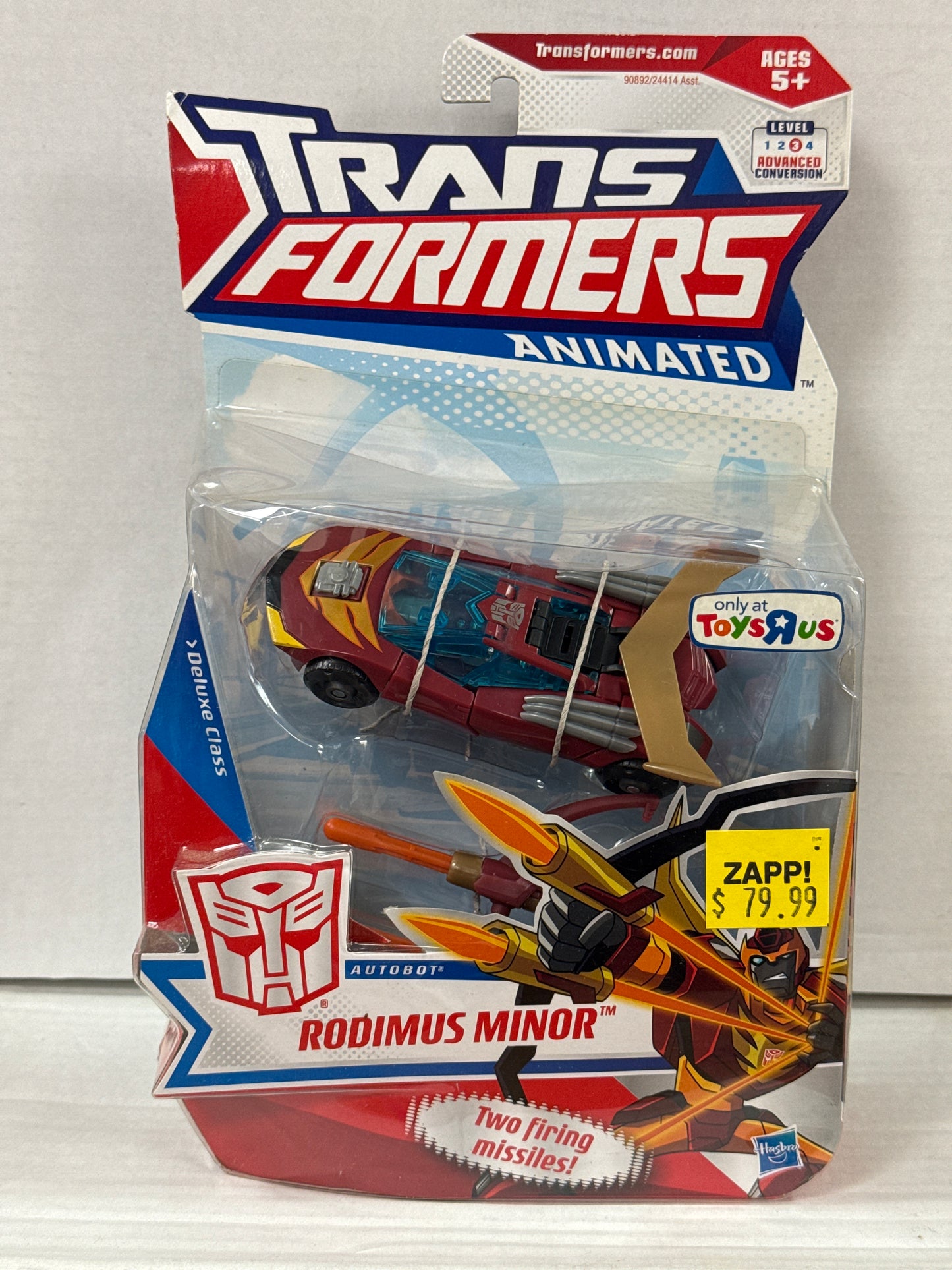 Transformers Animated Deluxe Class Rodimus Minor