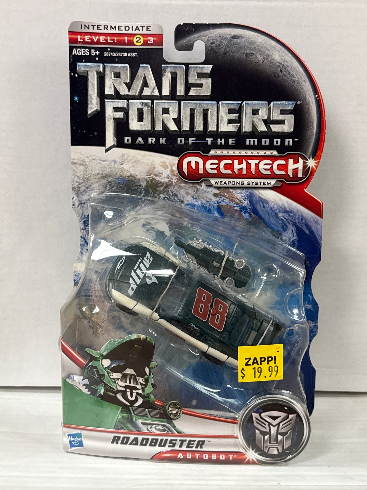 Transformers Dark of the Moon Mechtech Roadbuster