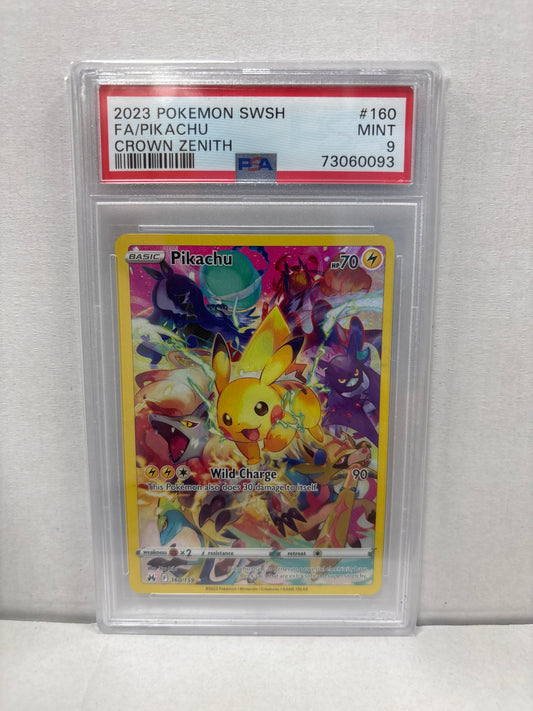 Pokemon Pikachu 160/159 PSA 9
