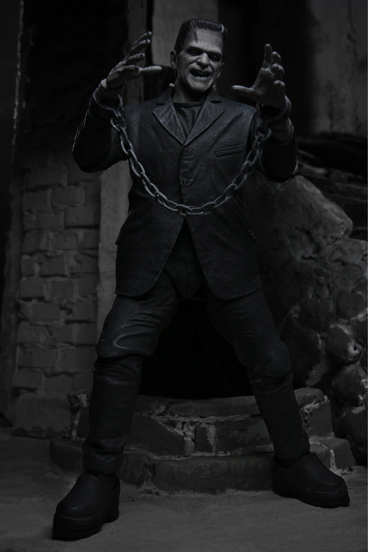 Universal Monsters Ultimate Frankenstein's Monster (Black and White) 7" Scale Figure