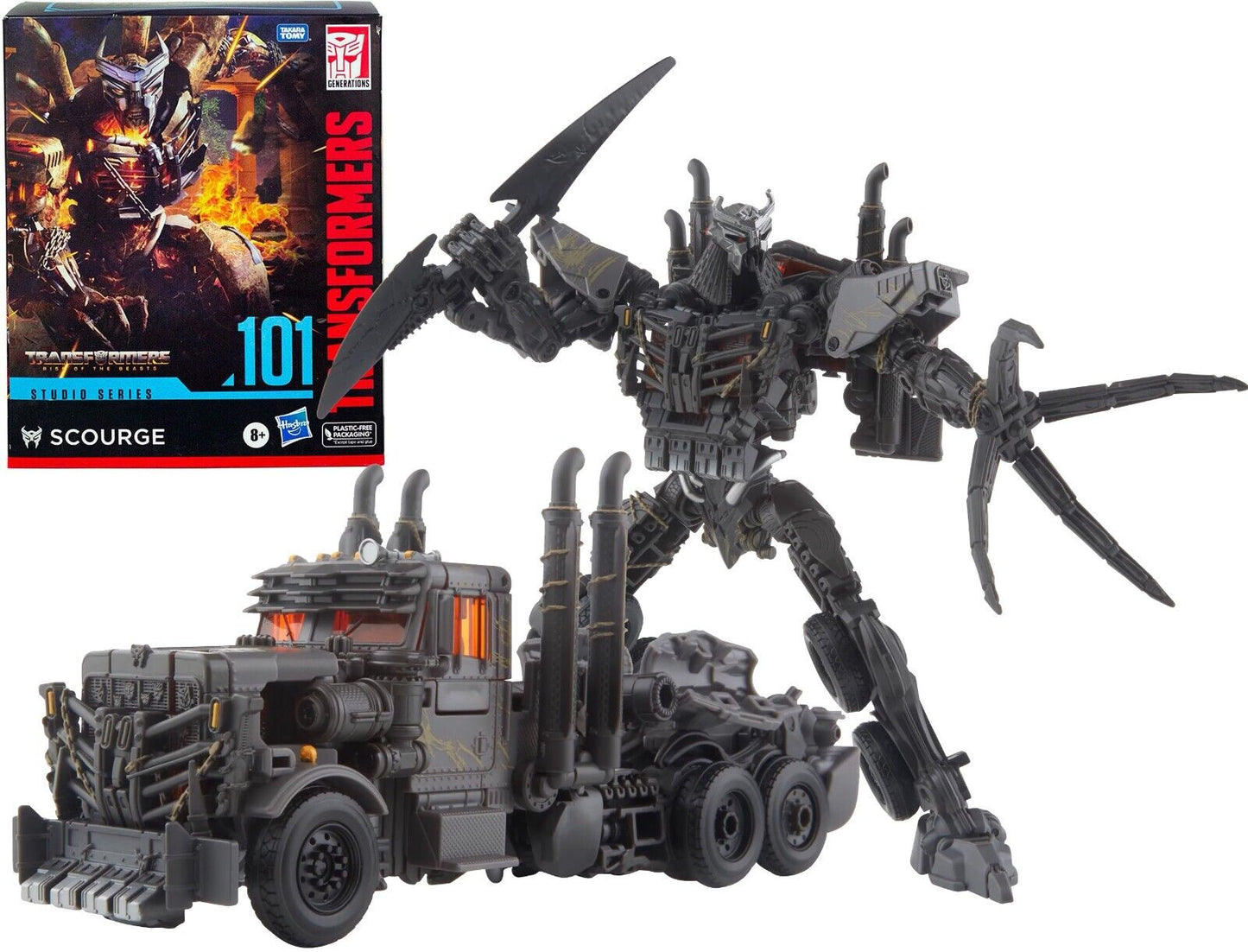 Transformers Rise of the Beasts Studio Series 101 Scourge (NEW)