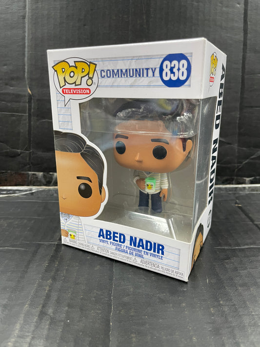 Funko Pop! Television Community Abed Nadir 838 (Grade A+)