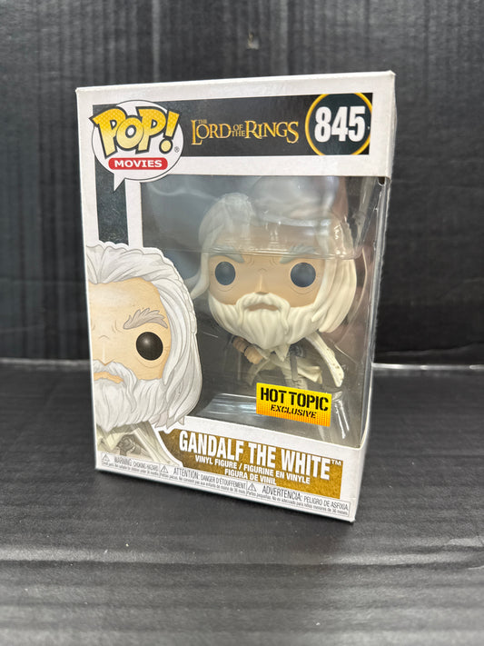 Funko Pop! Lord of the Rings Gandalf the White 845 Hot Topic Exclusive (Grade A-)