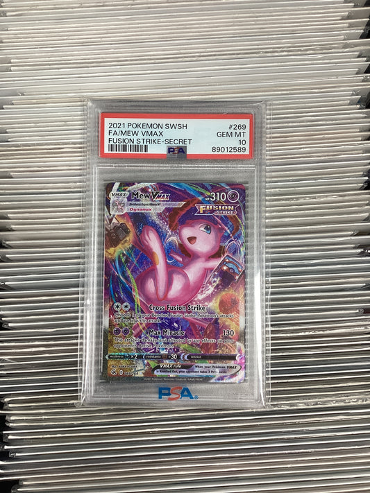 Pokemon Mew VMAX 269/264 PSA 10