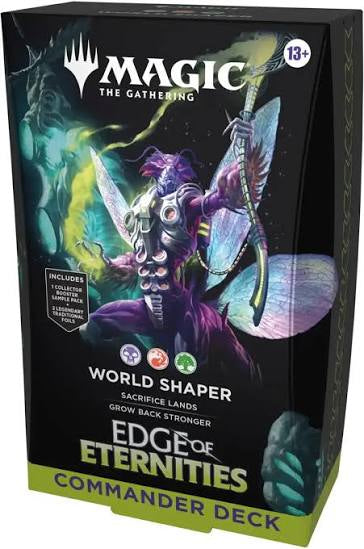 Magic the Gathering Edge of Eternities World Shaper Commander Deck