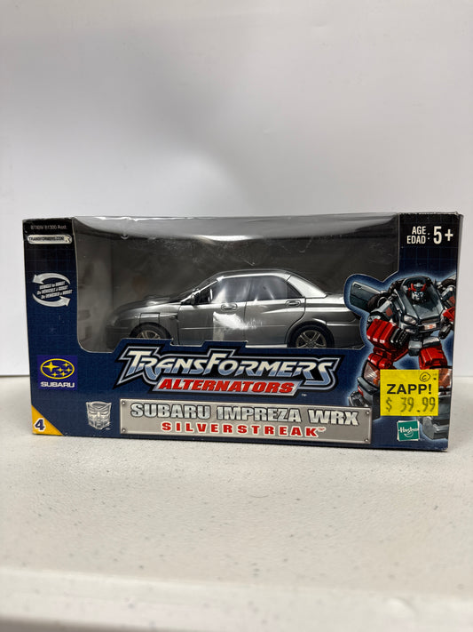 Transformers Alternators Subaru Impreza WRX Silverstreak 2003 (Box Damage)