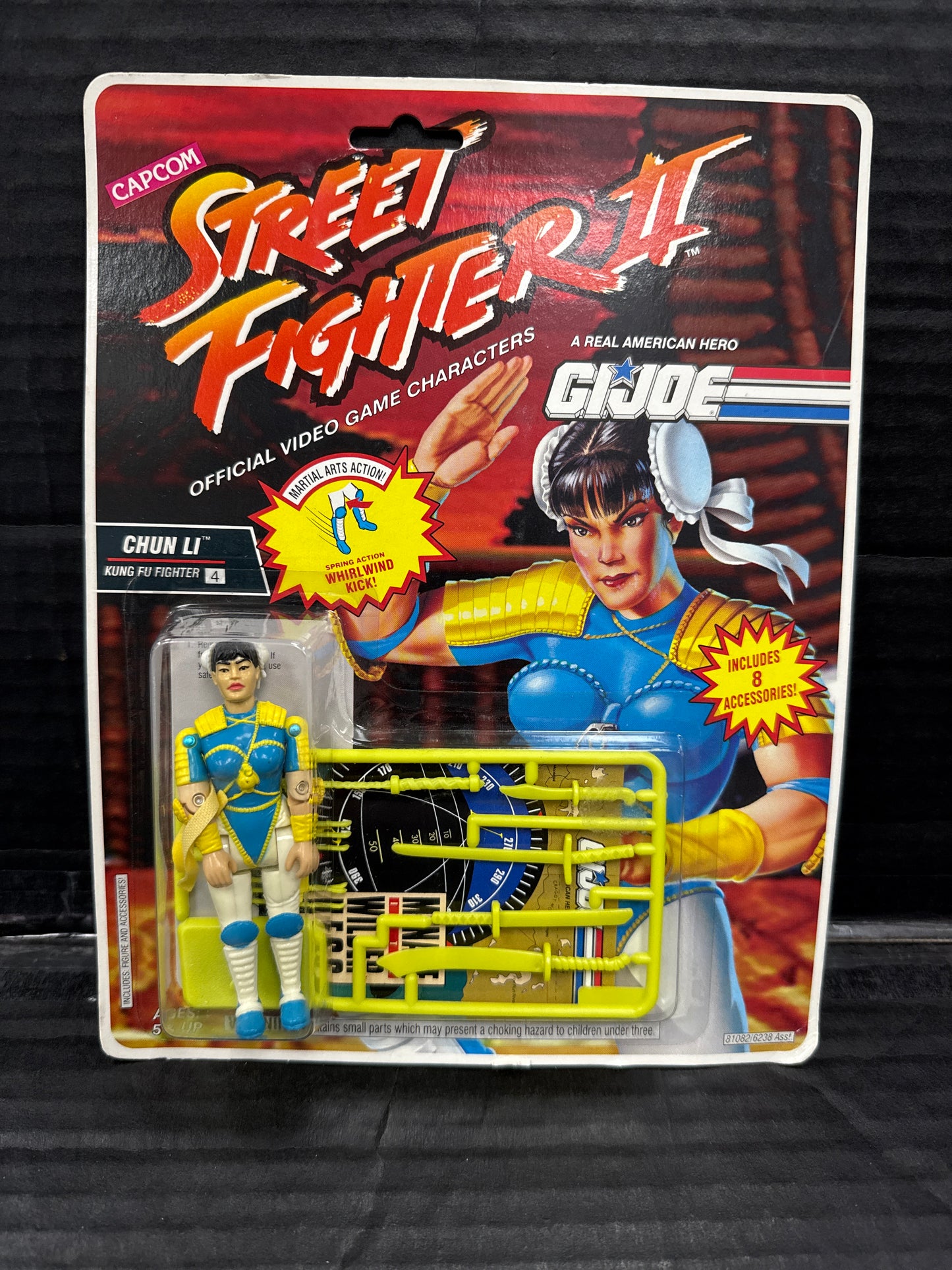 GI Joe Street Fighter II Chun Li Hasbro 1993