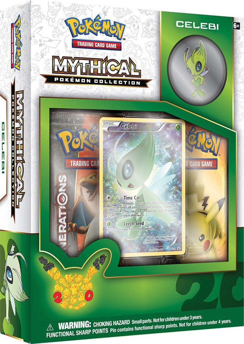 Pokemon Generations Mythical Pokemon Collection Celebi