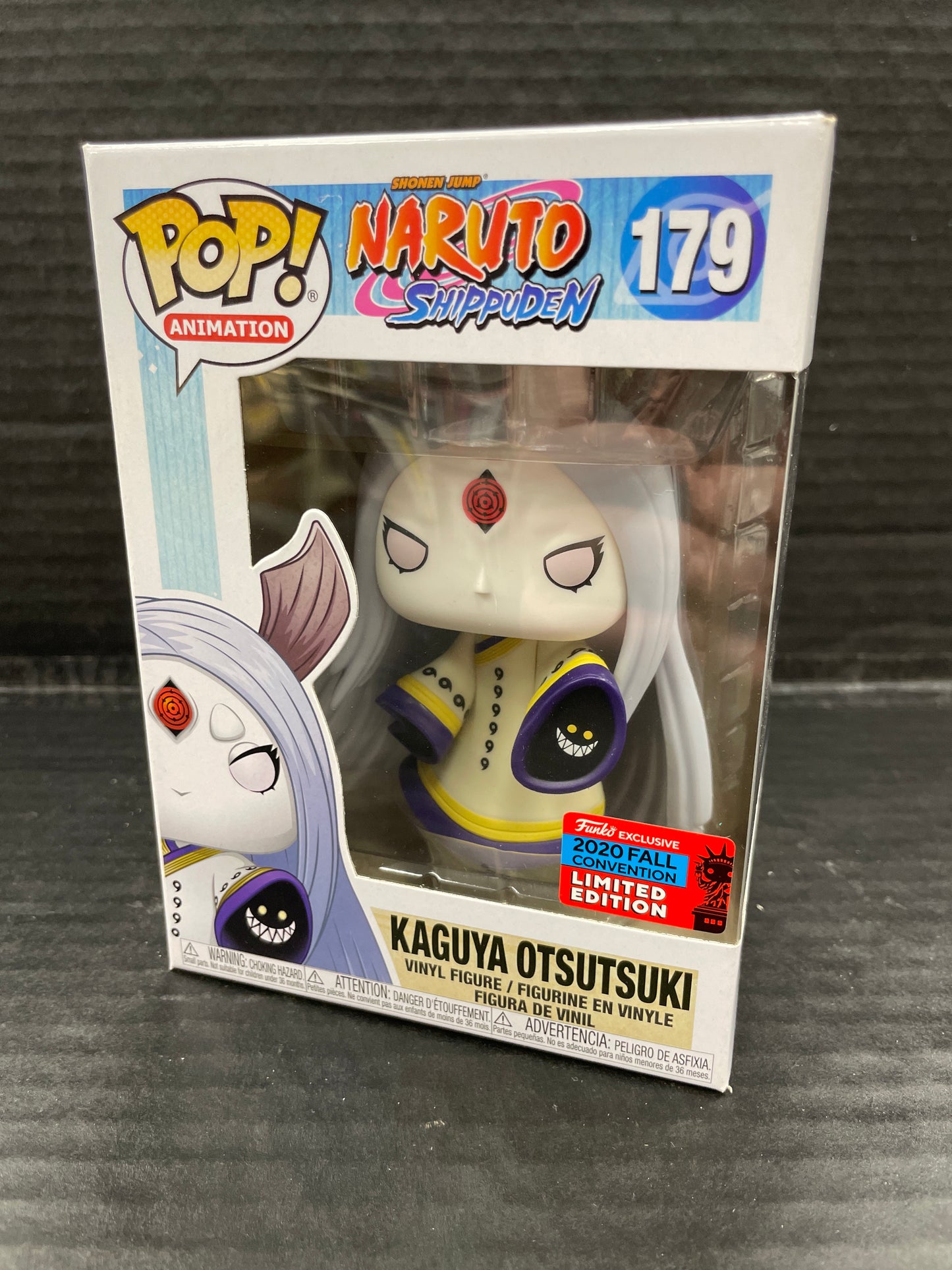 Funko Pop! Naruto Shippuden Kaguya Otsutsuki 179 Fall 2020 Convention (Grade A)