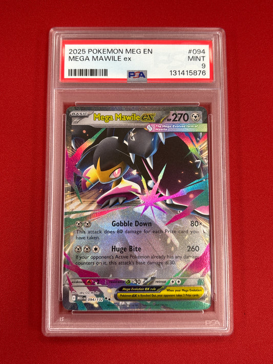 Pokemon Mega Mawile ex 094/132 PSA 9