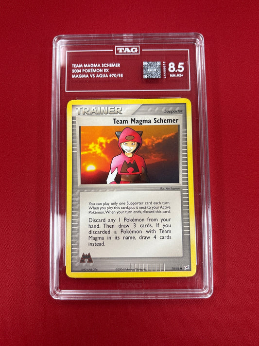 Pokemon Team Magma Schemer 70/95 TAG 8.5