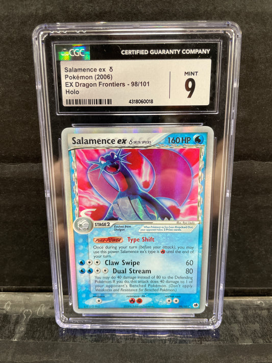 Pokemon Salamence ex 98/101 CGC 9