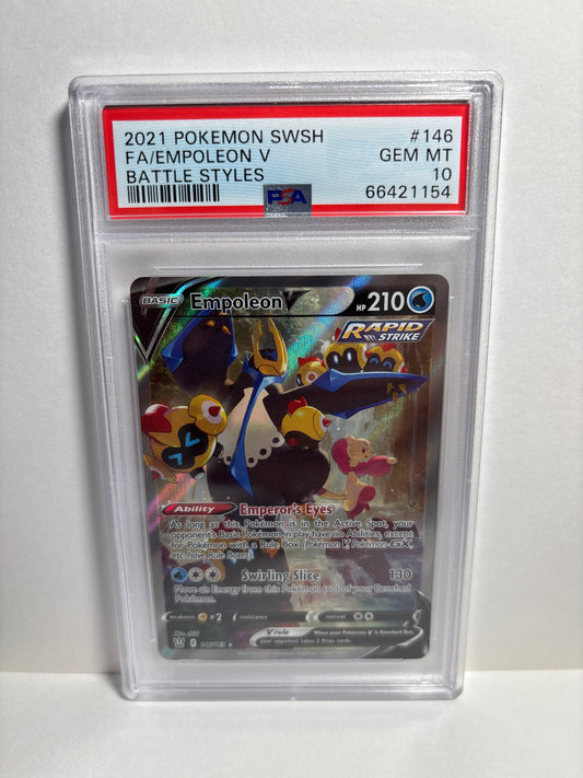 Pokemon Empoleon V 146/163 PSA 10
