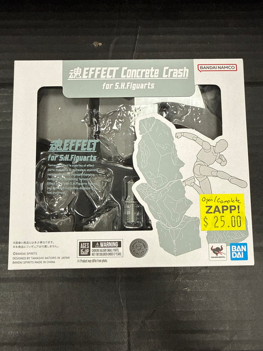 Tamashii Effect Concrete Crash for SH Figuarts (Open/Complete)