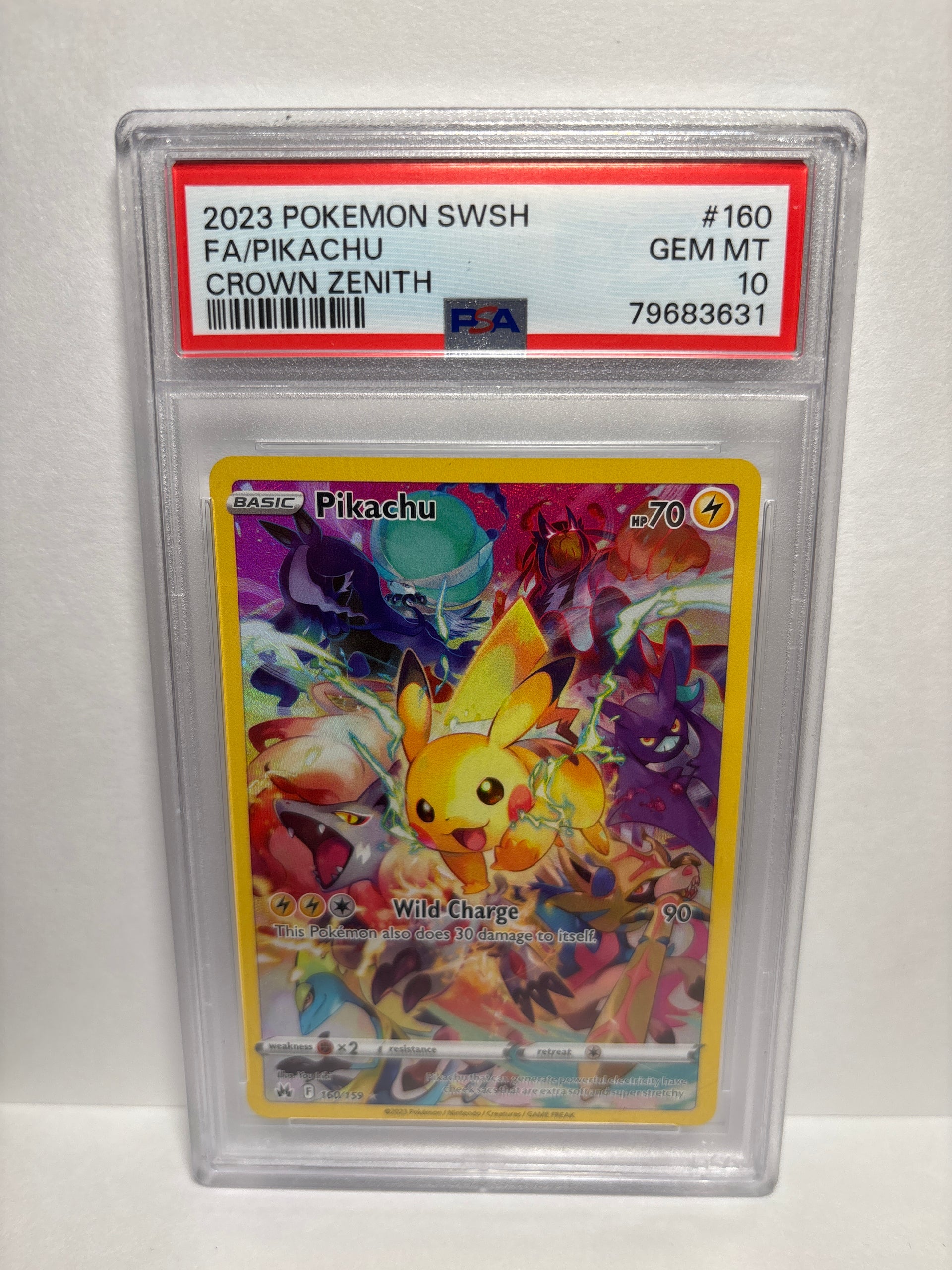 Pokemon Pikachu 160/159 PSA 10 Pokemon Pikachu 160/159 PSA 10
