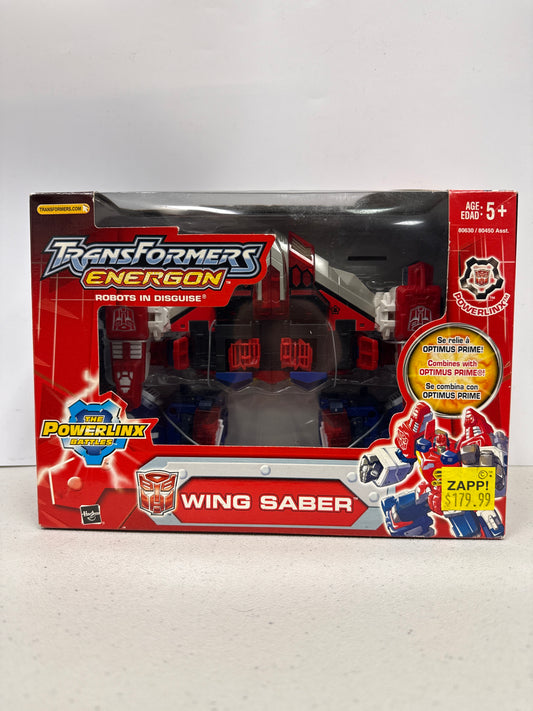 Transformers Energon Powerlinx Battles Wing Saber 2004 (Non-Mint)