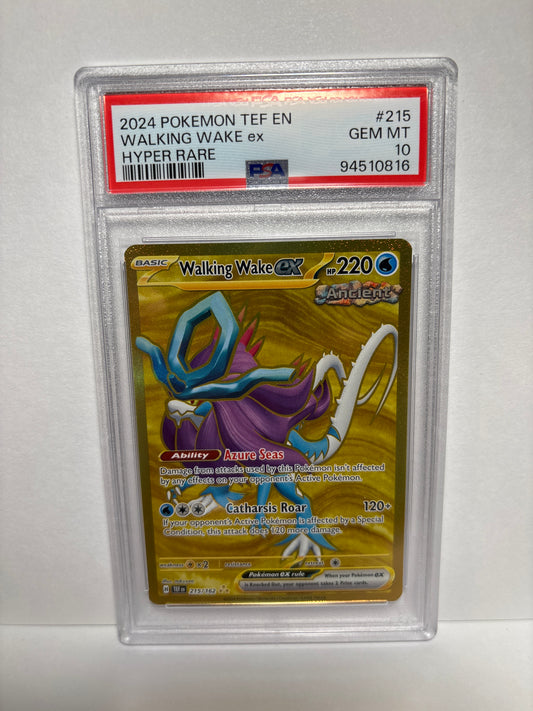 Pokemon Walking Wake ex 215/162 PSA 10