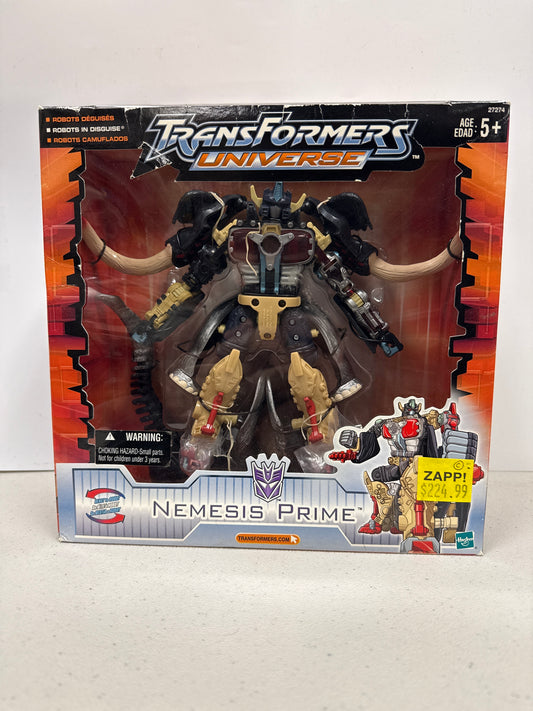 Transformers Universe Nemesis Prime 2004 (Damaged Box)